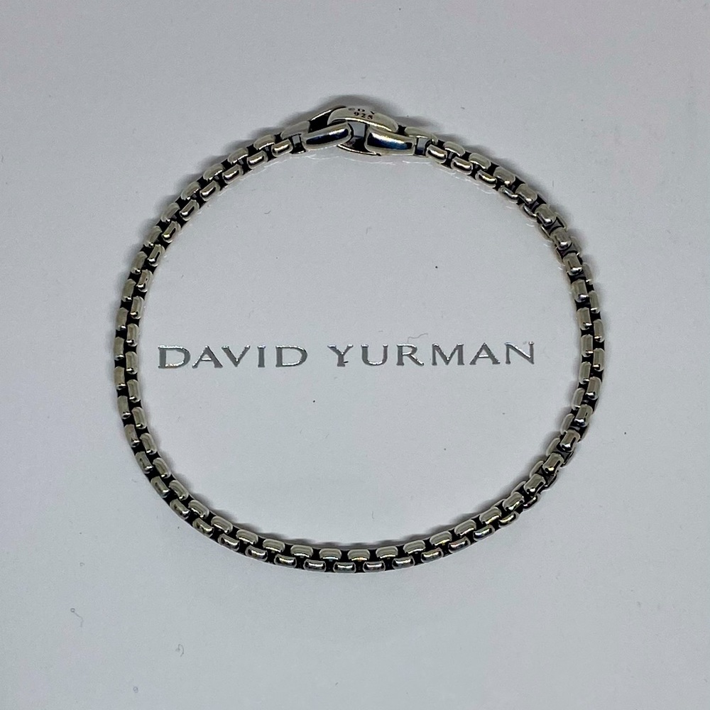 David Yurman 8” Men’s Medium Chain Brace…